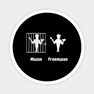 Mason Freemason Magnet